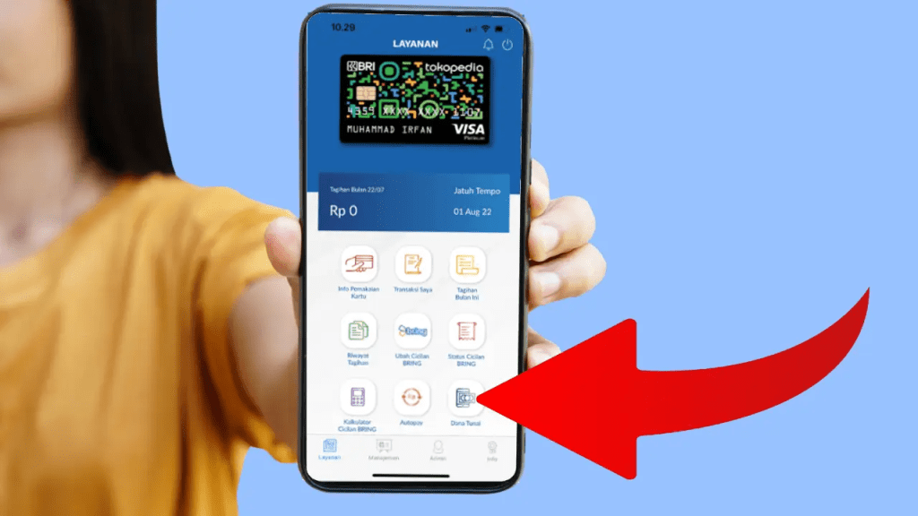 Cara Mencairkan Limit Tokopedia Card ke&nbsp;DANA