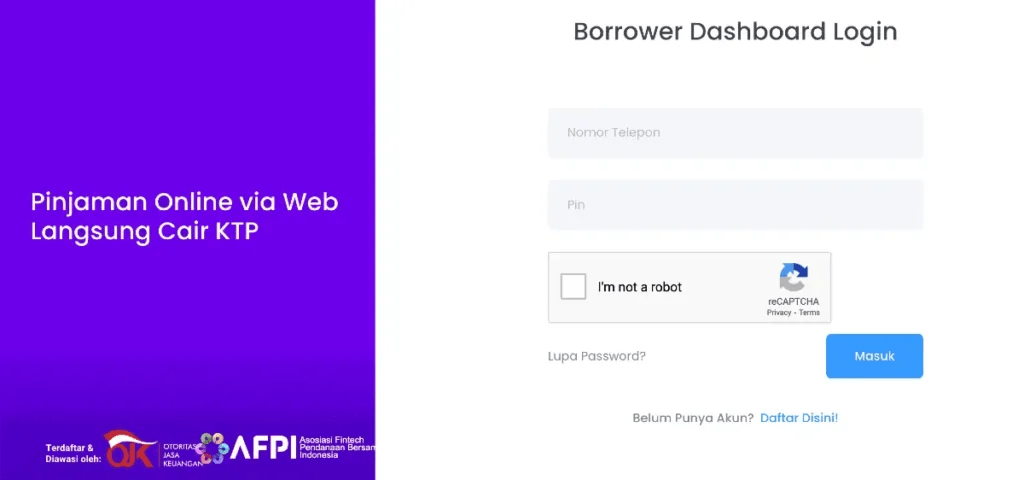 6 Penyedia Pinjaman Online Via Web Langsung Cair&nbsp;KTP